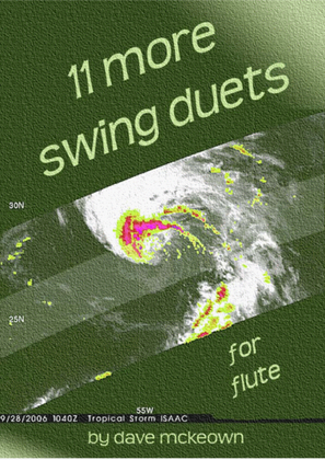 Book cover for 11 More Swing Duets for Flute