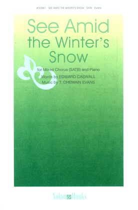 Book cover for See Amid the Winter's Snow - SATB - Evans