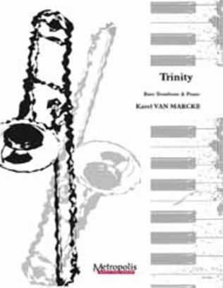 Book cover for Trinity for Bass Trombone and Piano