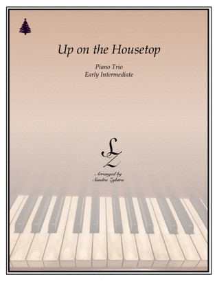 Book cover for Up On The Housetop (1 piano, 6 hand trio)