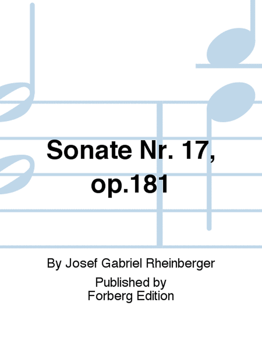 Sonate Nr. 17, op.181