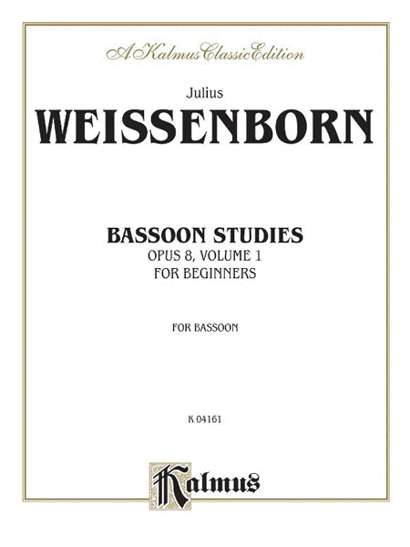 Bassoon Studies for Beginners, Op. 8