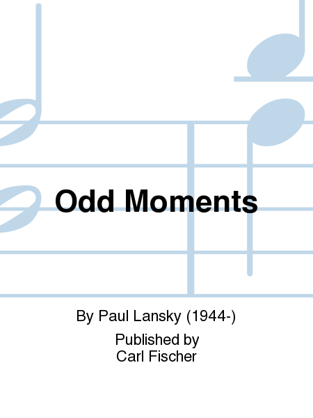 Odd Moments