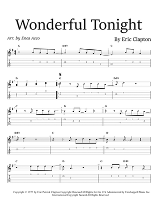 Book cover for Wonderful Tonight