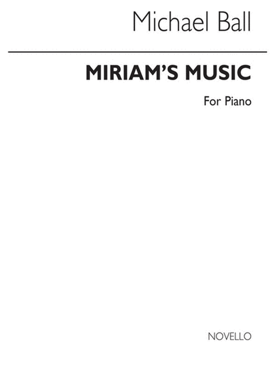 Ball Miriams Music Piano