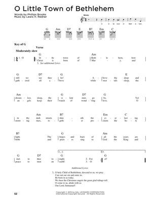 Book cover for O Little Town Of Bethlehem