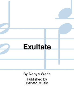 Book cover for Exultate