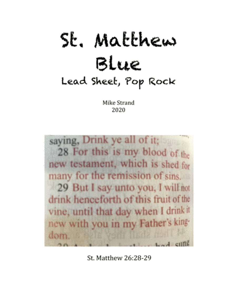 St. Matthew Blue (Rock Version) image number null