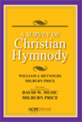 Book cover for A Survey of Christian Hymnody