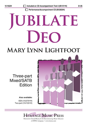 Book cover for Jubilate Deo