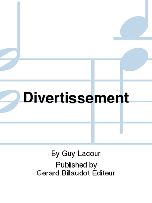 Book cover for Divertissement