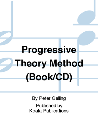 Book cover for Progressive Theory Method (Book/CD)