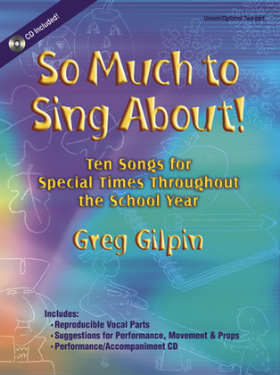 Book cover for So Much to Sing About!