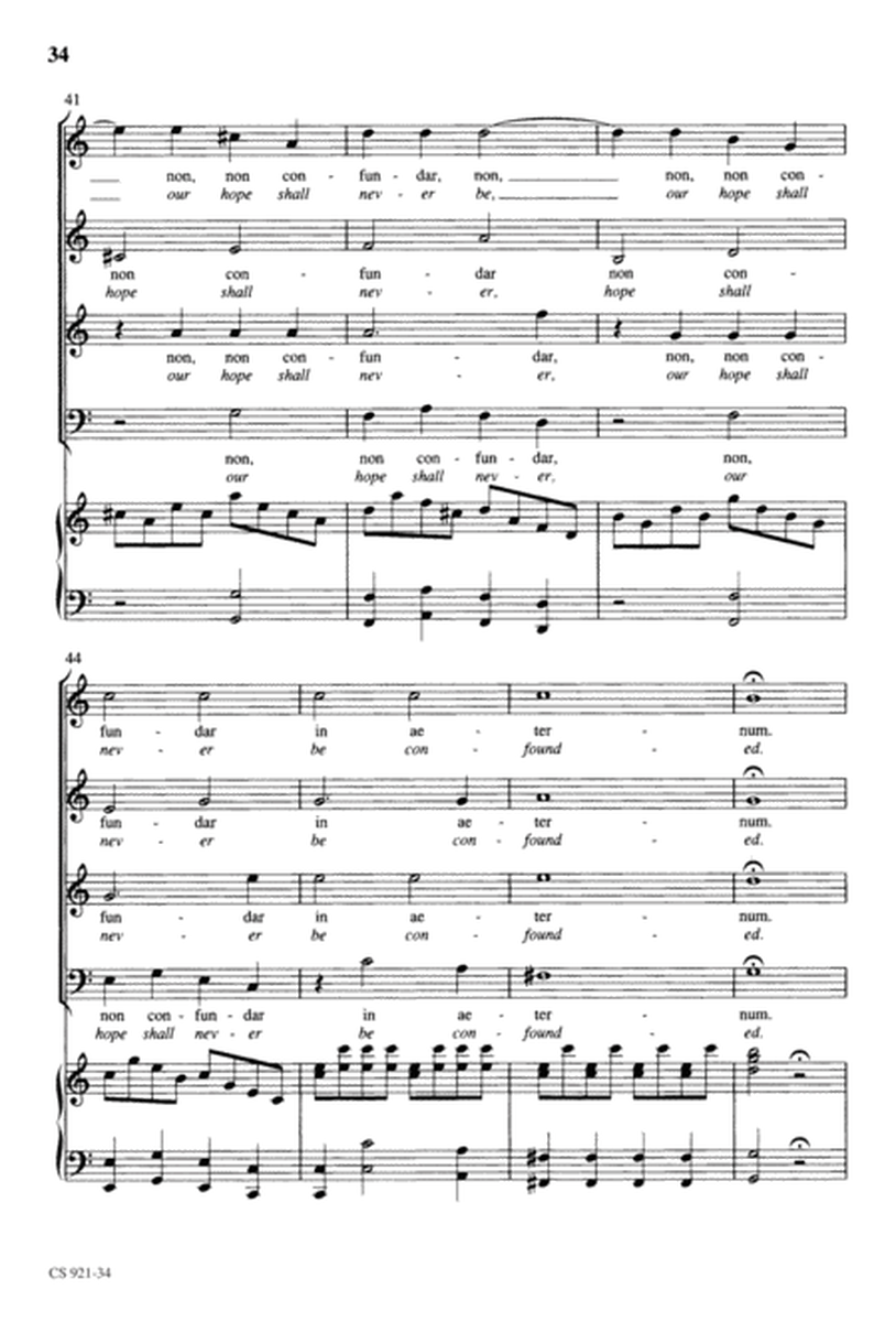 Te Deum - Choral Score