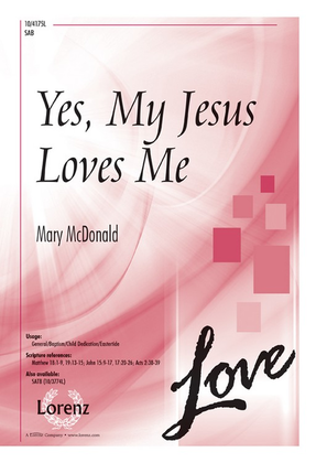 Book cover for Yes, My Jesus Loves Me