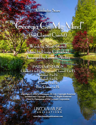 Book cover for Georgia On My Mind