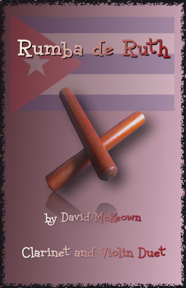 Book cover for Rumba de Ruth, for Clarinet and Violin Duet