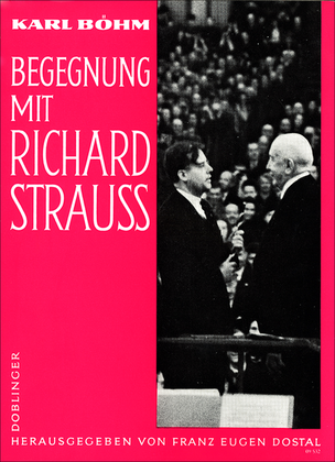 Book cover for Begegnung mit Richard Strauss