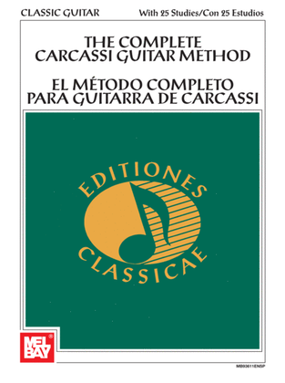 Book cover for El metodo completo de la guitarra Carcassi