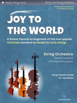 Book cover for Joy To The World (String Orchestra)