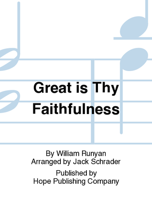 Great Is Thy Faithfulness