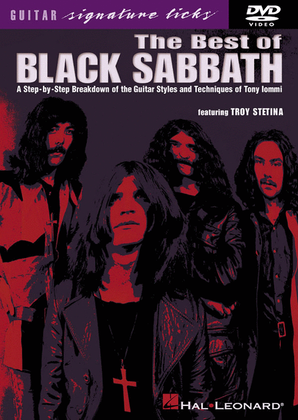 Book cover for The Best of Black Sabbath