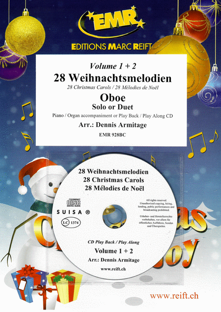 28 Weihnachtsmelodien Vol. 1 & 2 (with CD)