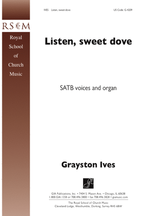 Book cover for Listen, Sweet Dove