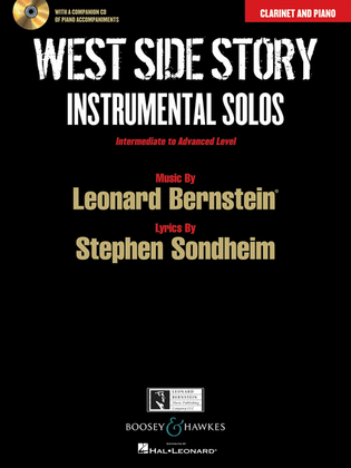 Book cover for West Side Story Instrumental Solos