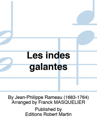 Book cover for Les indes galantes