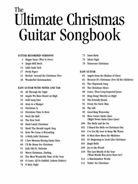 Ultimate Guitar Songbook 