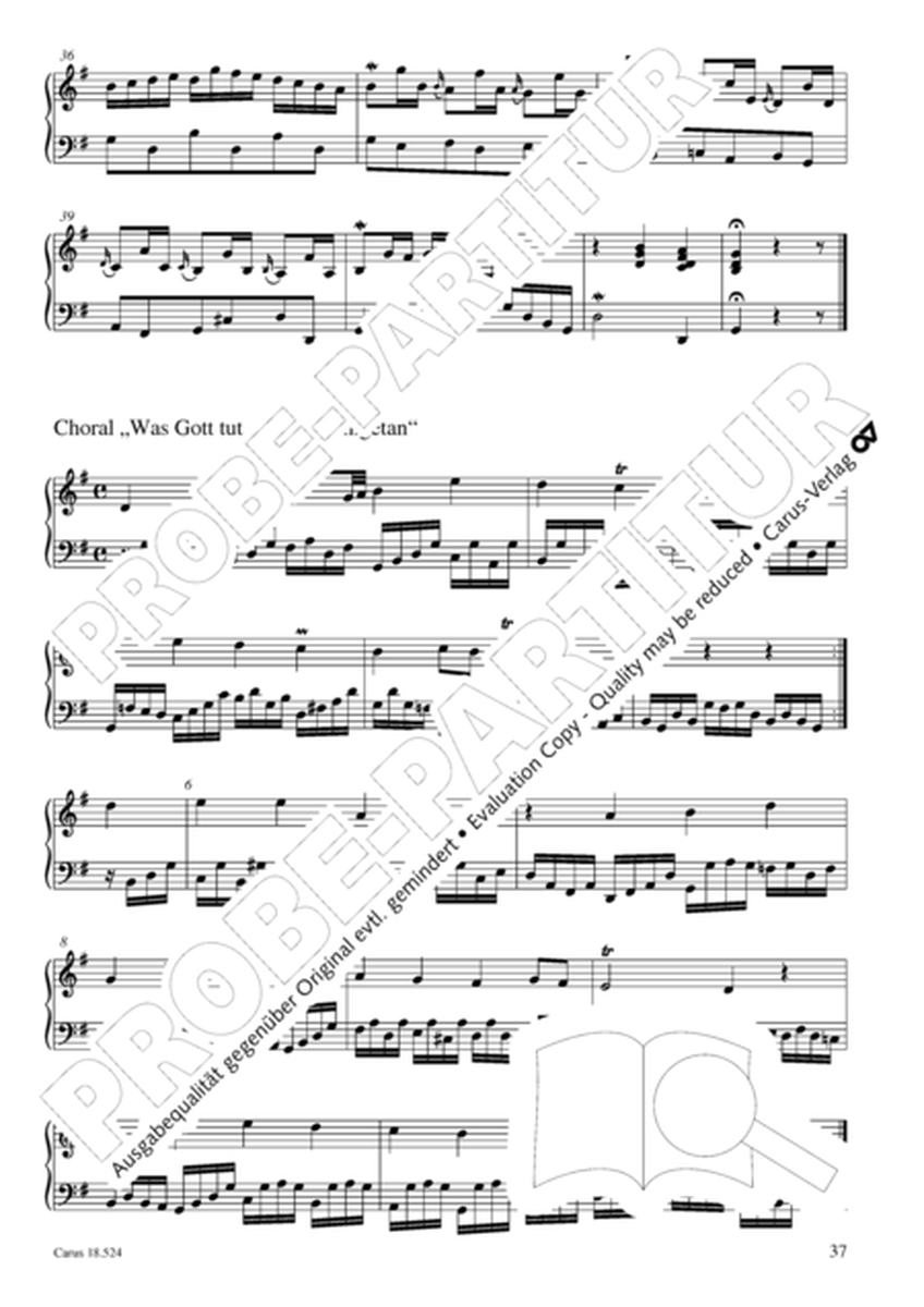 Chorale arrangements. First part of the Clavier-Ubung by Johann Ludwig Krebs Collection / Songbook - Sheet Music
