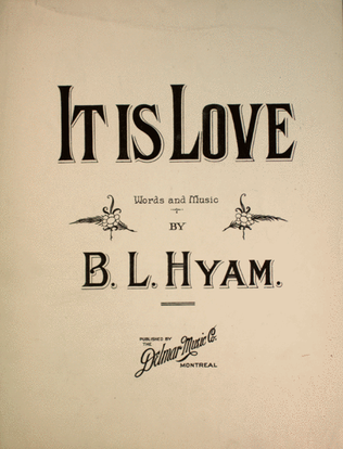 Book cover for It Is Love