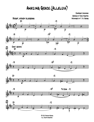 Amazing Grace (Alleluia) (Instrumental Lead Sheet)