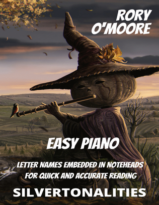 Book cover for Rory O’Moore for Easy Piano