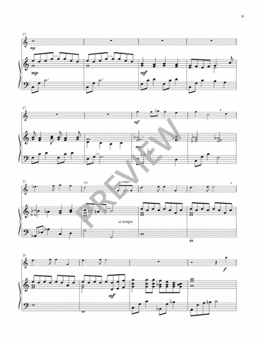 Six Contemporary Hymn Settings for Flute and Piano
