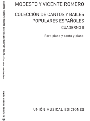 Book cover for Romero Coleccion De Cantos Y Bailes Vol.2