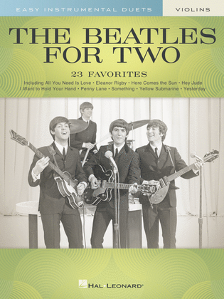 Book cover for The Beatles for Two Violins