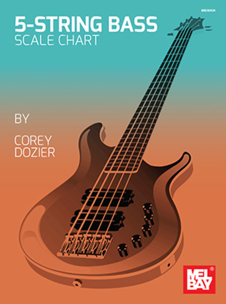 5-String Bass Scale Chart