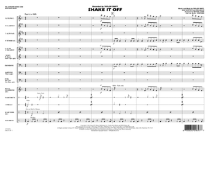 Book cover for Shake It Off - Conductor Score (Full Score)