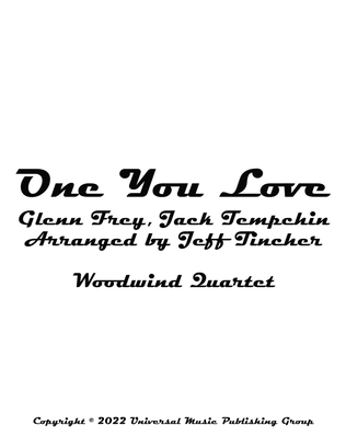 Book cover for One You Love