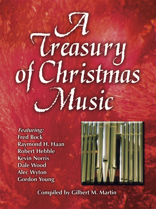 Book cover for A Treasury of Christmas Music for Organ