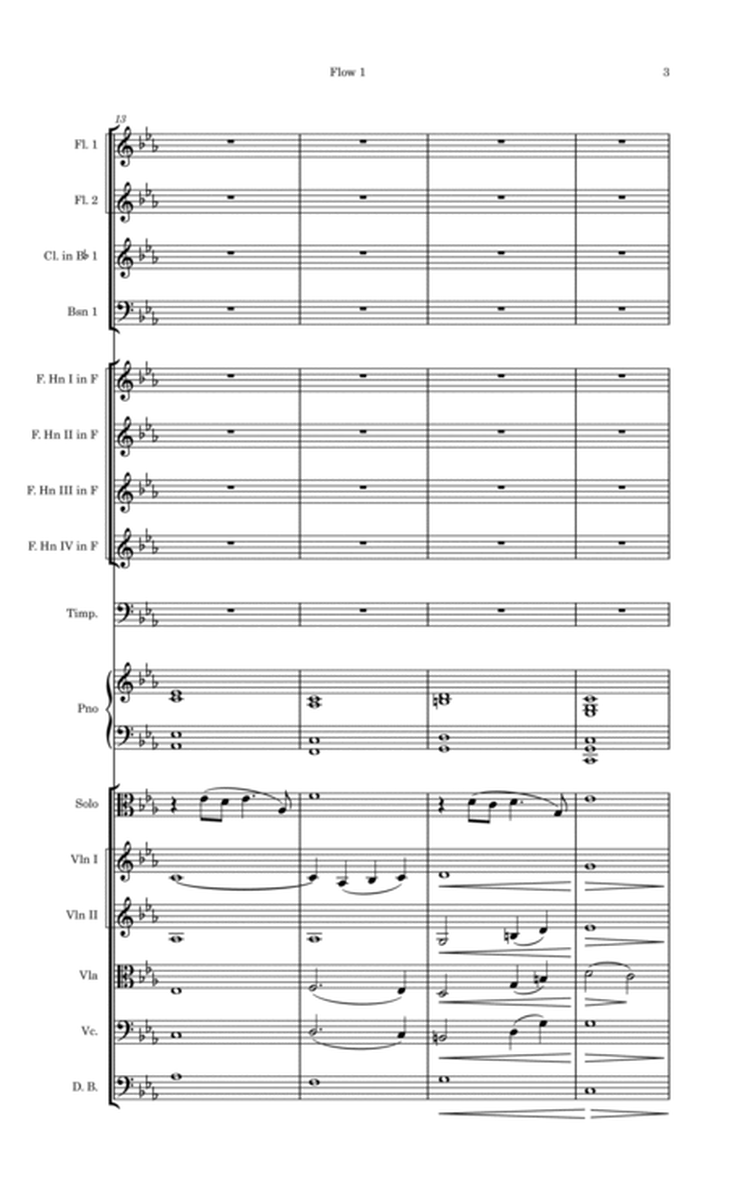 Romance (For Viola and Orchestra) - Score Only image number null