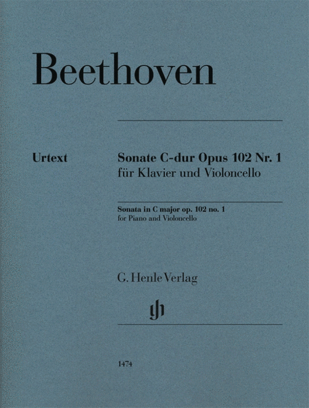 Cello Sonata C Major Op. 102 No. 1