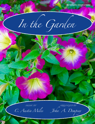 Book cover for In the Garden (Trio for Trumpet, Violin and Piano)