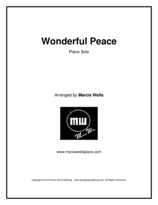 Book cover for Wonderful Peace