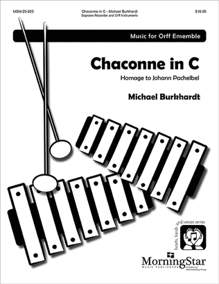 Book cover for Chaconne in C