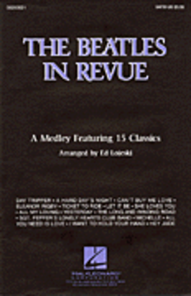 Book cover for The Beatles in Revue (Medley of 15 Classics)