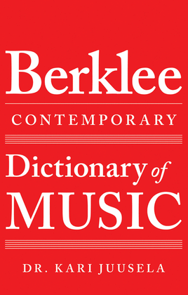 Book cover for The Berklee Contemporary Dictionary of Music