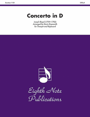 Book cover for Concerto in D